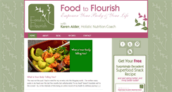 Desktop Screenshot of foodtoflourish.com